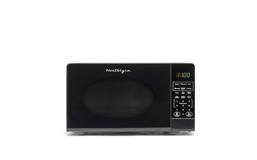 コンテンポラーネア パンデイロ PDMV105C CONTEMPORANEA Amazon.com: Nostalgia Retro Compact Countertop Microwave